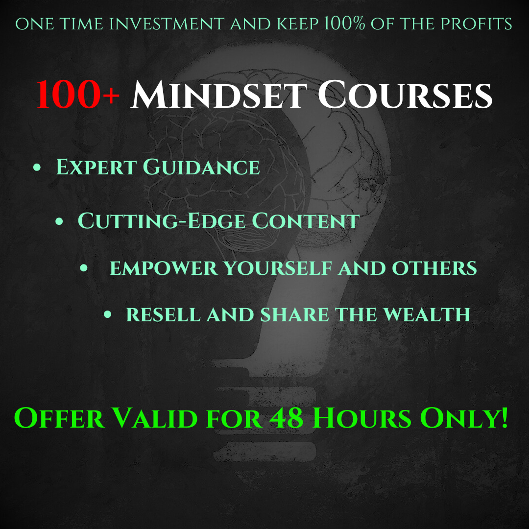 100+ Mindset Video Courses!
