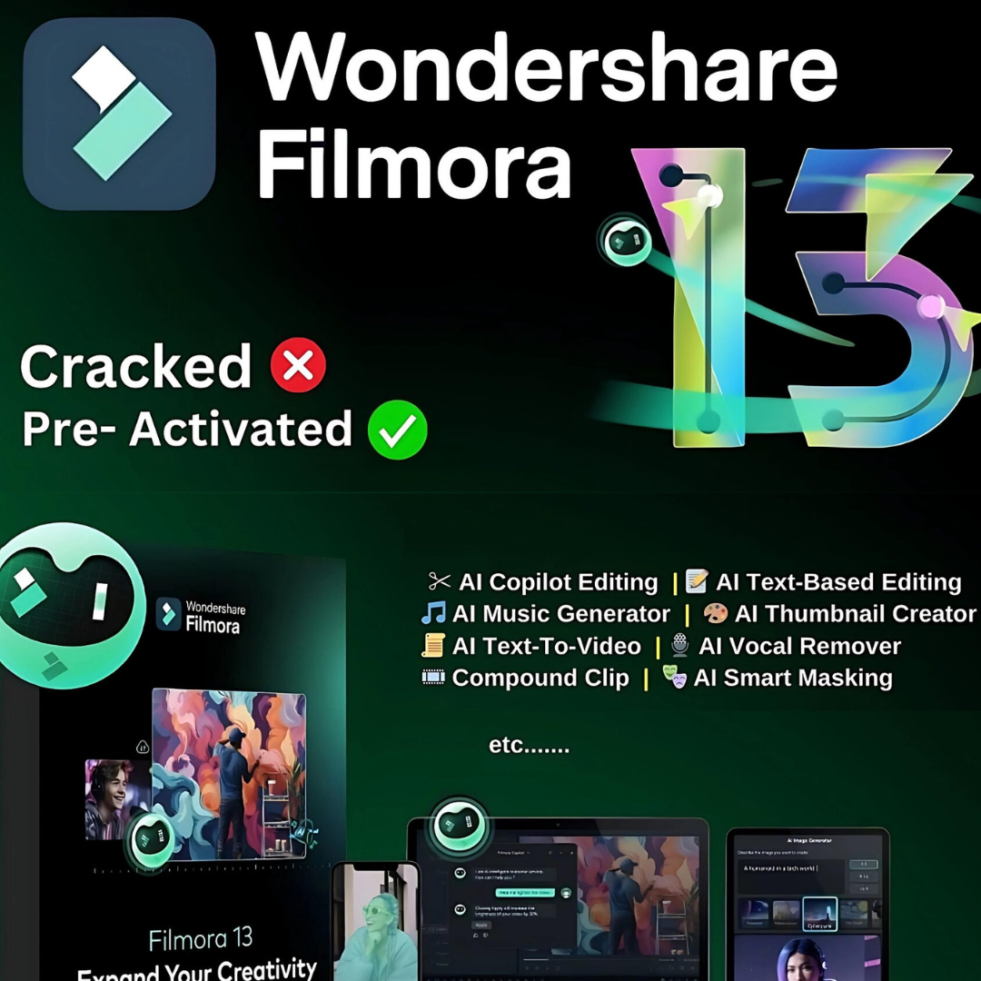 Wondershare Filmora 13 | Window PC and Mobile Version