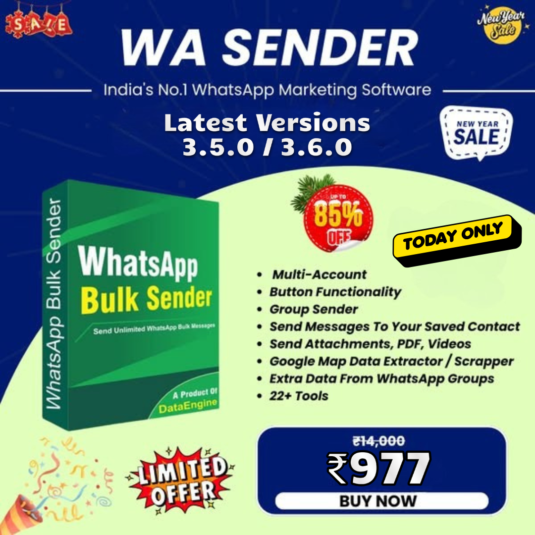 WA Sender 3.5.0/3.6.0 – Now Available with Genuine Key